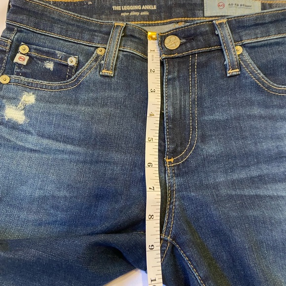 AG The Legging Ankle super skinny jeans size 26 Adriano Goldschmied - Picture 11 of 16